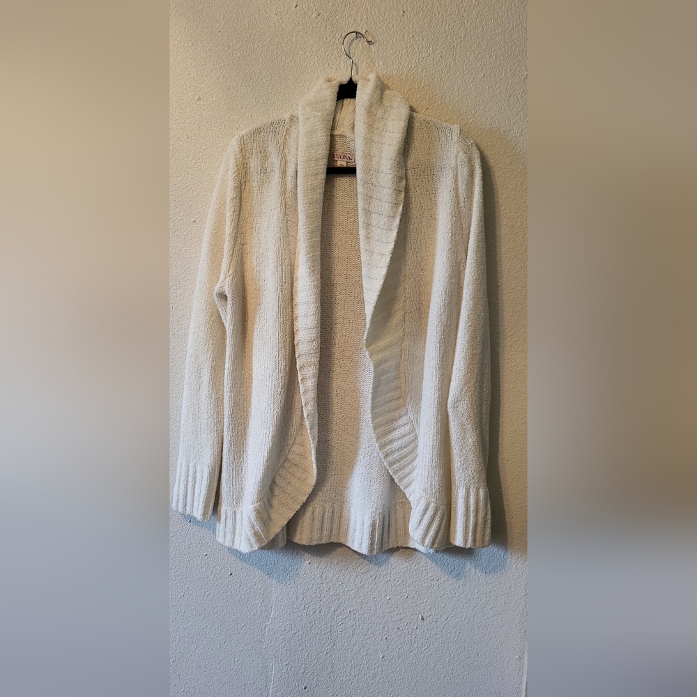 Womans White Cardigan